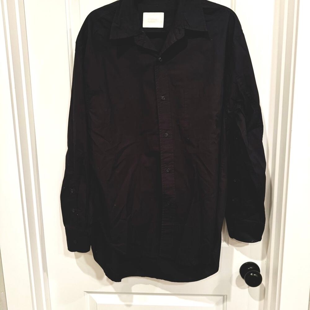 Citizens of Humanity black button-down top women size large